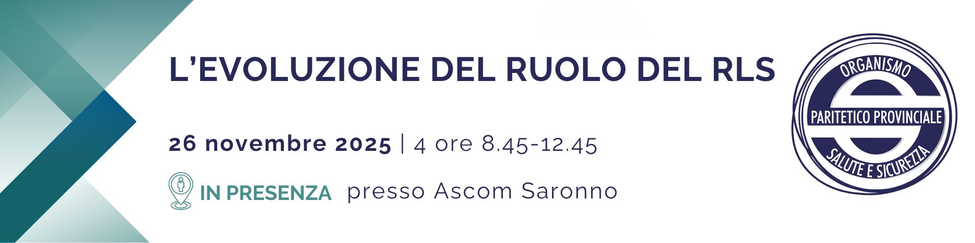 L’EVOLUZIONE DEL RUOLO DEL RLS | 4 ore